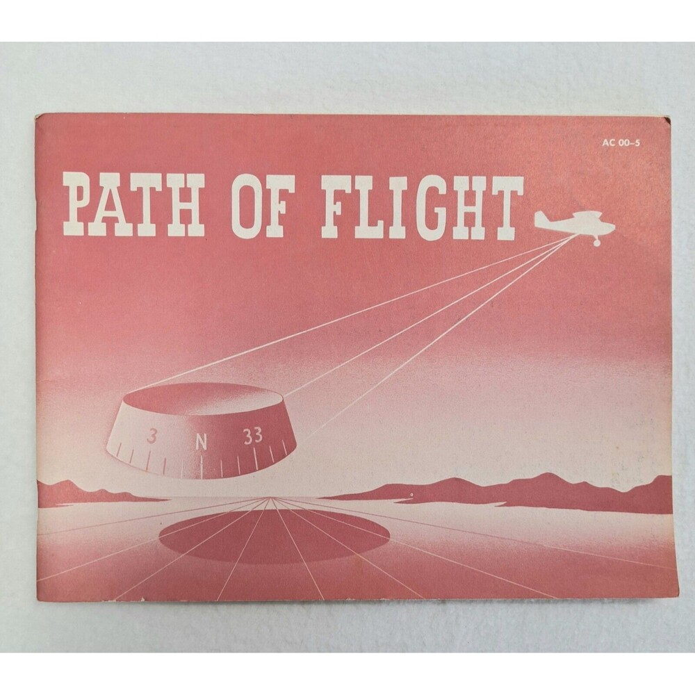 PATH OF FLIGHT BROCHURE 1963 VINTAGE AVIATION Practical Info Private Aircraft